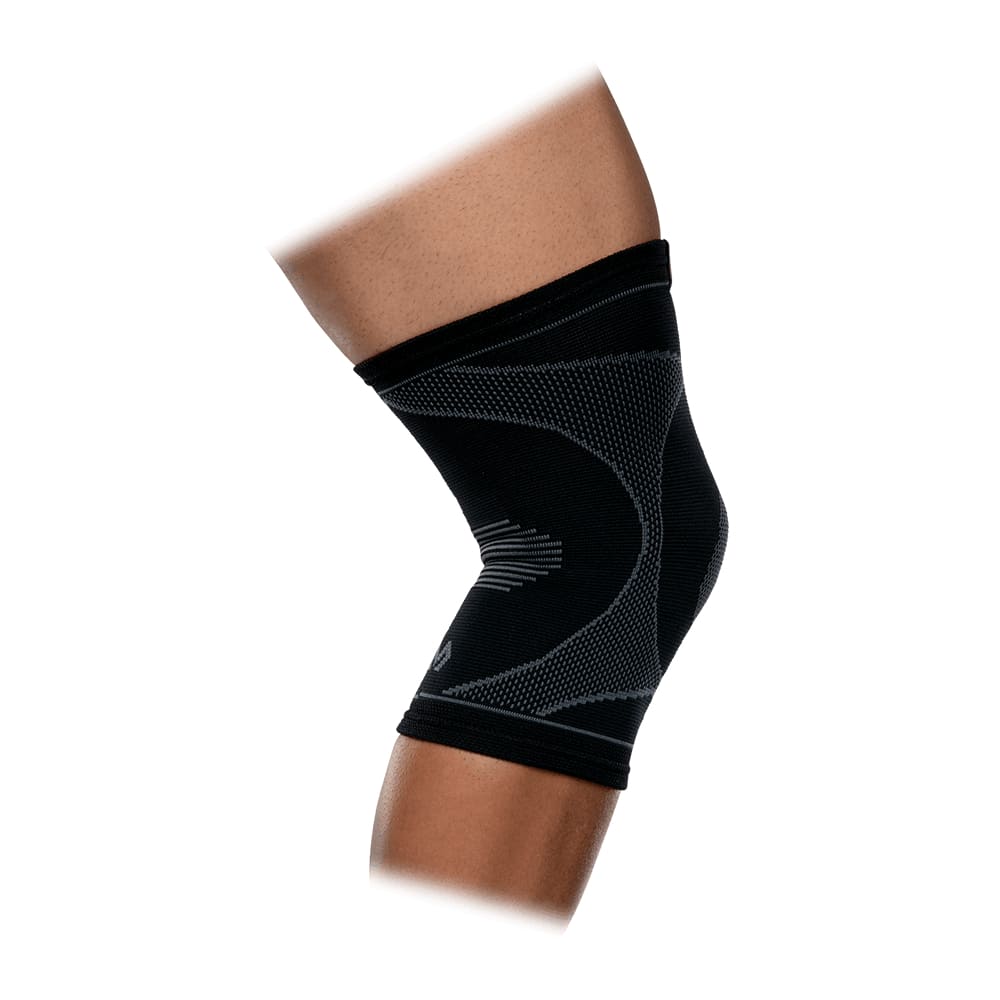 McDavid MD5113 Бандаж коленного сустава эластичный (Knee Sleeve/4-Way Elasticc) - Черный