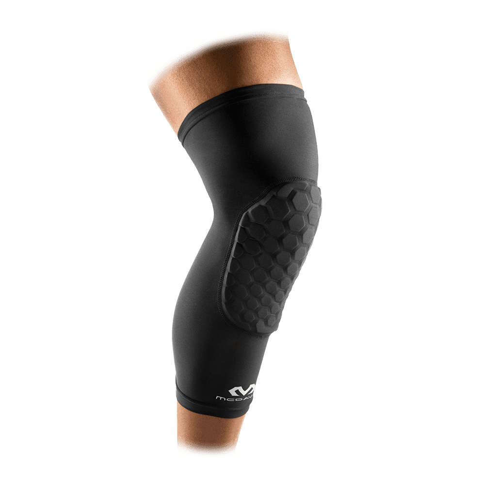 McDavid MD6446 / Бандаж на колено и голень с защитной вставкой HEX® (пара) - Черный