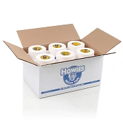 Лента для клюшки Howies Cloth Tape 1.5" - White (36мм х 13,7 белая) / коробка 96 рулонов