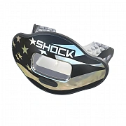Капа Shock Doctor Max AirFlow Football - Chrome Stars & Stripes